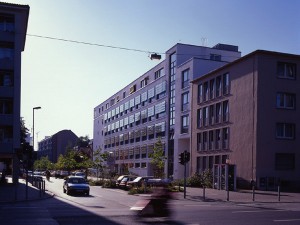 Haus der evangelischen Kirche in Frankfurt/ Main - Straßenansicht