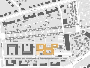 Landratsamt Rastatt - Lageplan