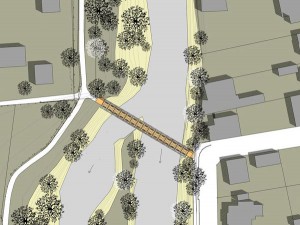 Brücke Arnsberg - Lageplan