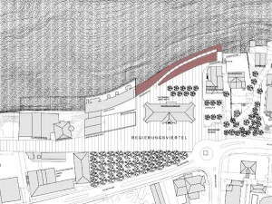 Landesarchiv Vaduz - Lageplan