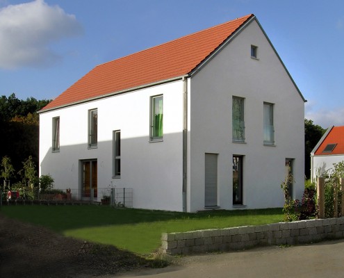 Haus L - Ansicht Straße