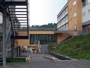 Berufsbildende Fachschule, Olsberg - Hof Ansicht