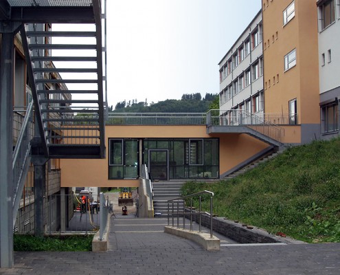 Berufsbildende Fachschule, Olsberg - Hof Ansicht