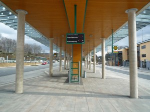 Bahnhofsbereich Olsberg - Bussteig