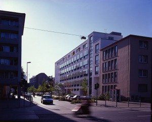 Haus der evangelischen Kirche in Frankfurt/ Main - Straßenansicht