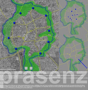 Präsenz der Zeit - Lageplan