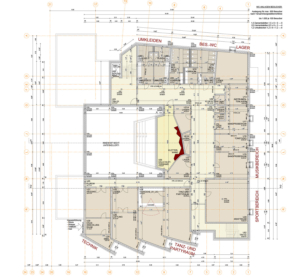 Grundriss UG | Jugendgaus Hallschlag